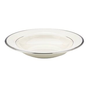 Lenox Solitaire White Rimmed Bowl - Set of 4